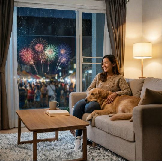 ฝึกสุนัขช่วงเทศกาล