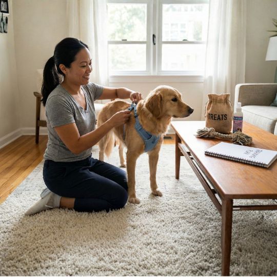 ฝึกสุนัขช่วงเทศกาล